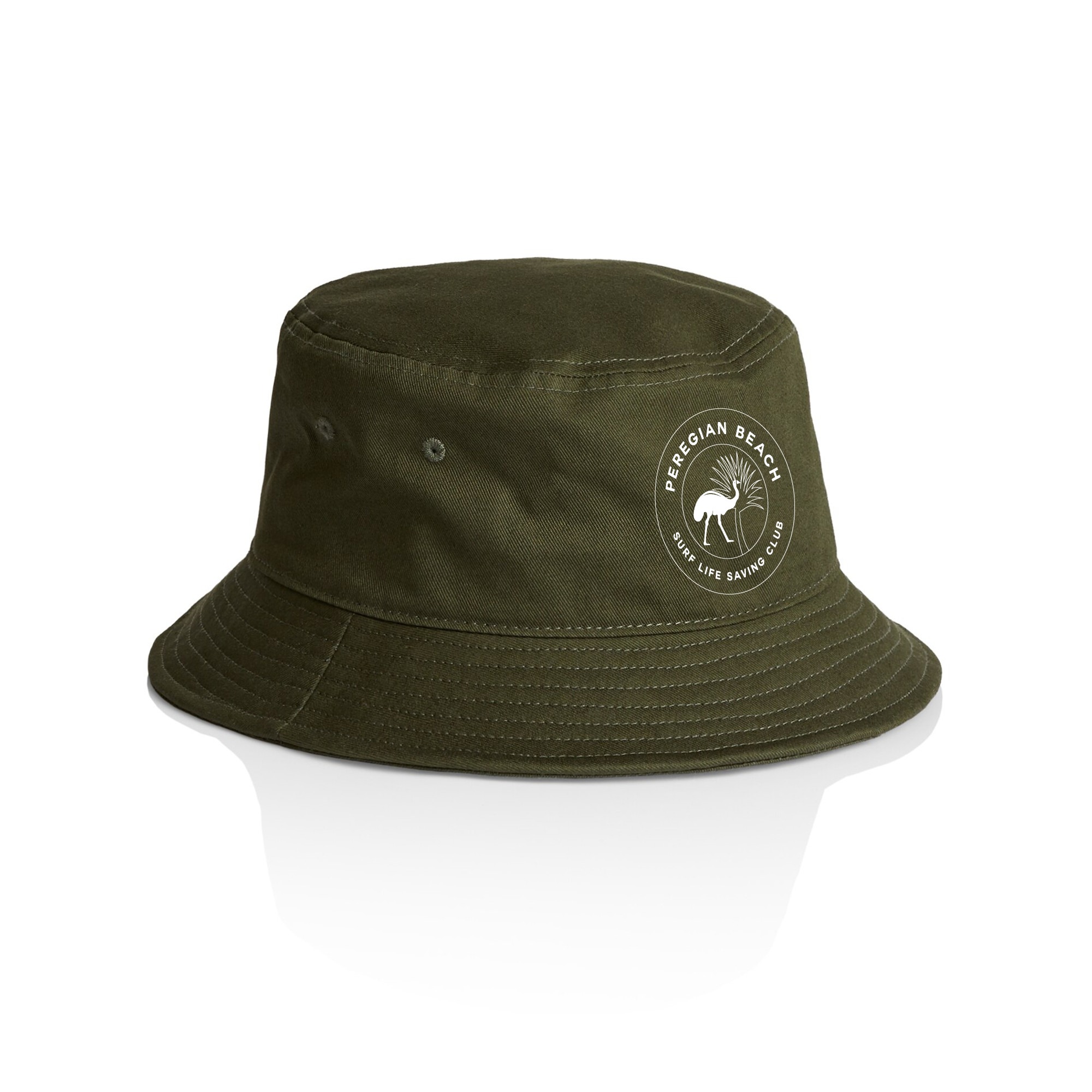 Bucket Hat - PBSLSC Logo - Army