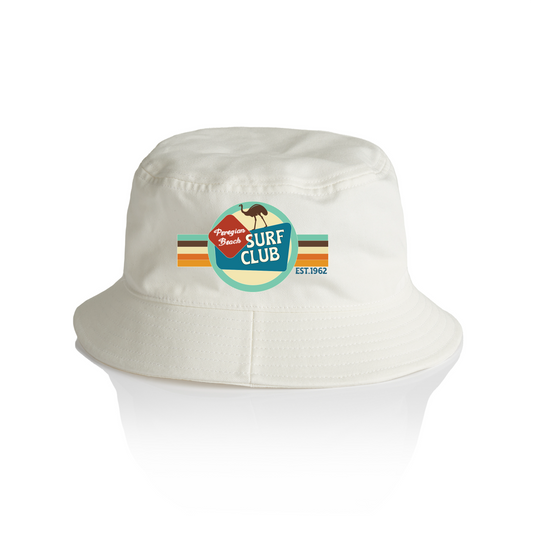 Bucket Hat - PBSLSC SC Logo - Ecru