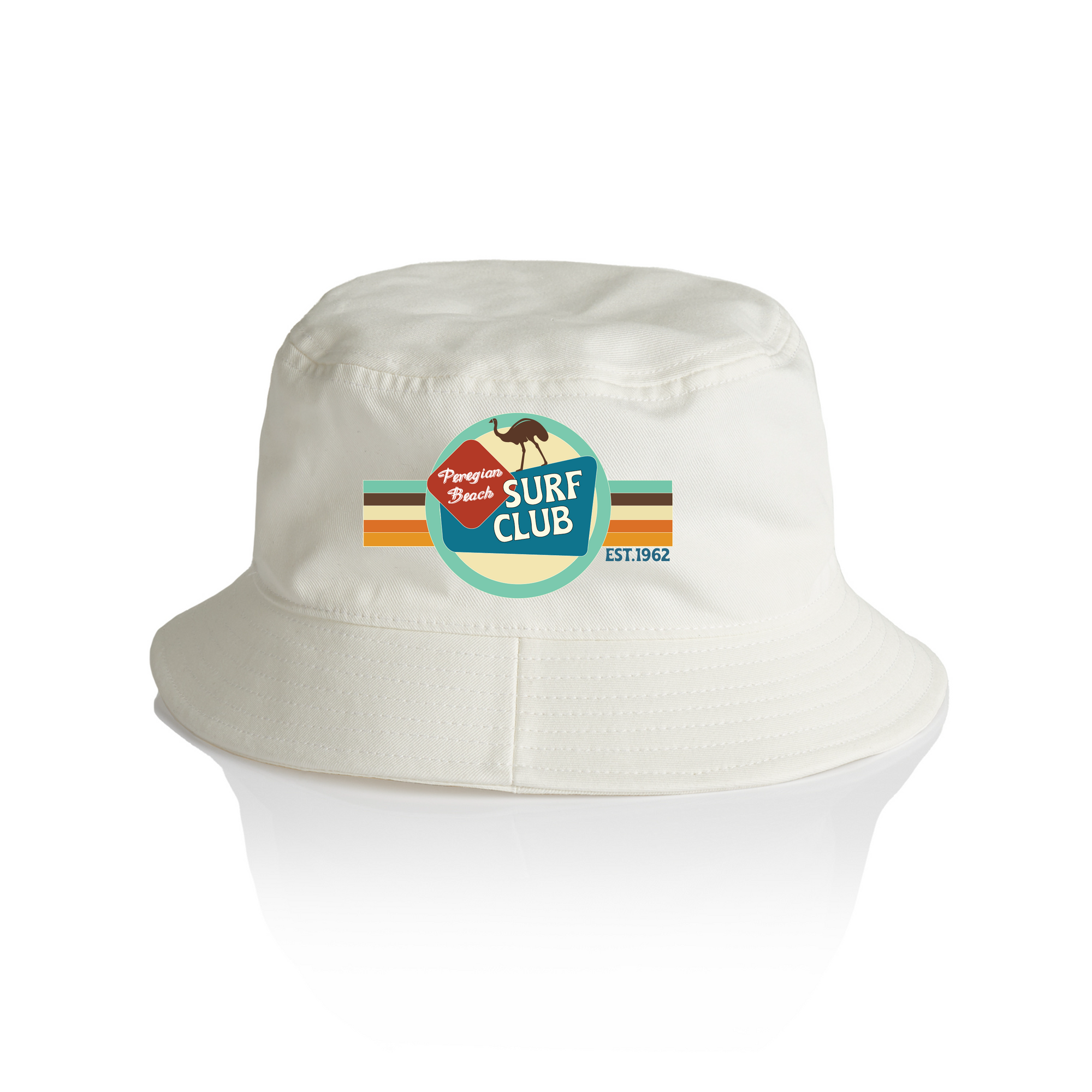 Bucket Hat - PBSLSC SC Logo - Ecru