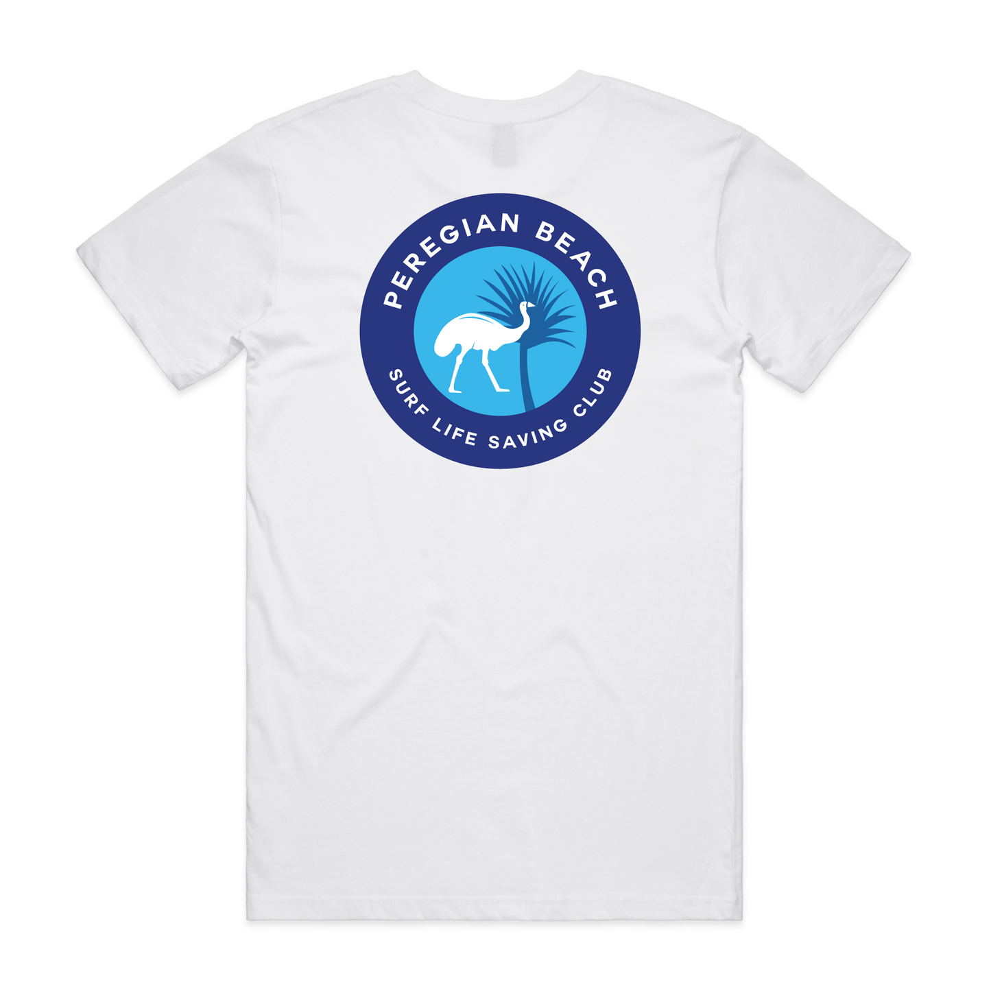 Tee - PBSLSC Logo Colour - White