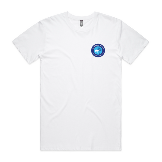 Tee - PBSLSC Logo Colour - White