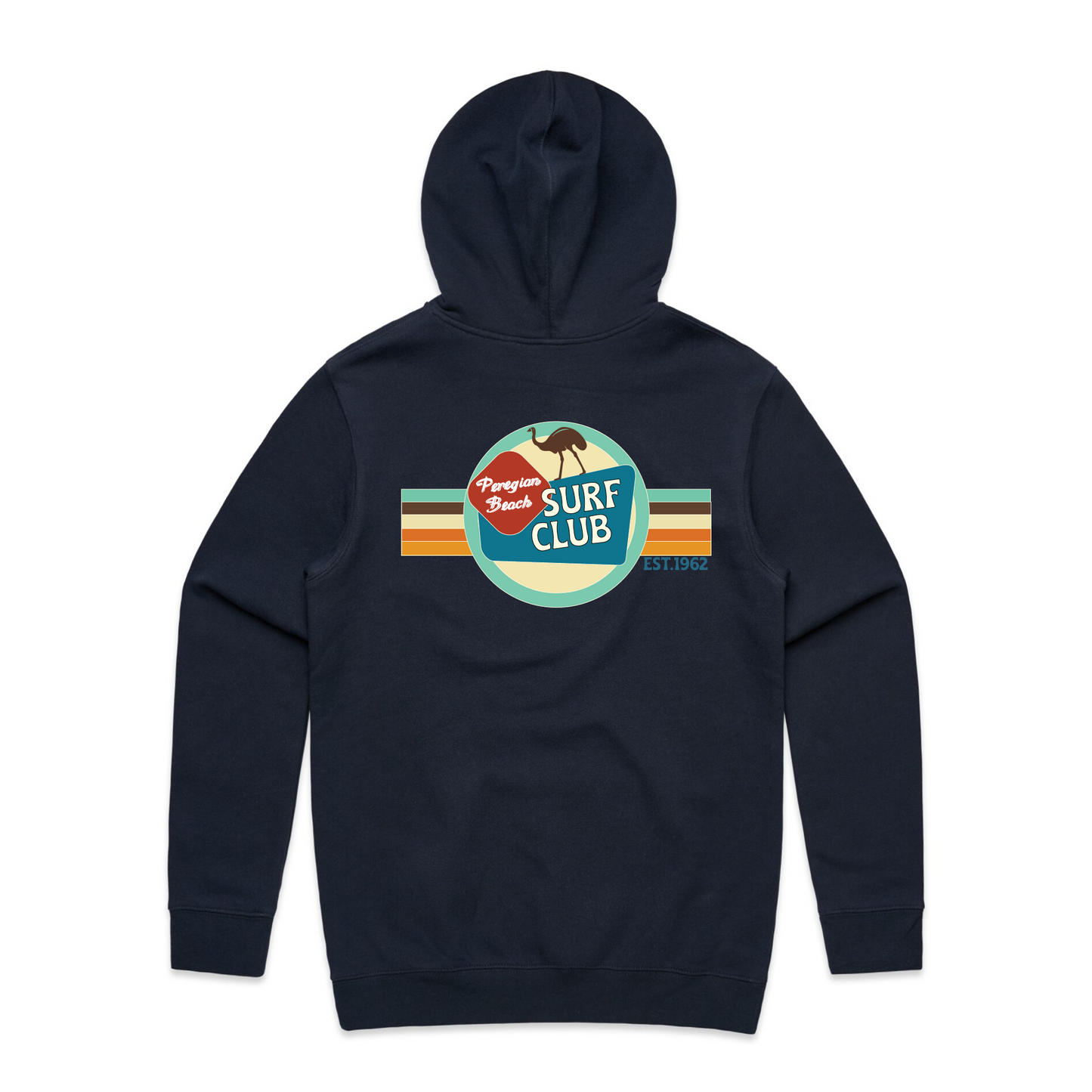 Hoodie - PBSLSC SC Logo - Mens Navy